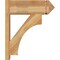 Ekena Millwork Westlake Rough Sawn Arts and Crafts Outlooker, Western Red Cedar, 8"W x 22"D x 26"H OUT08X22X26WTL03RWR - alternate 4